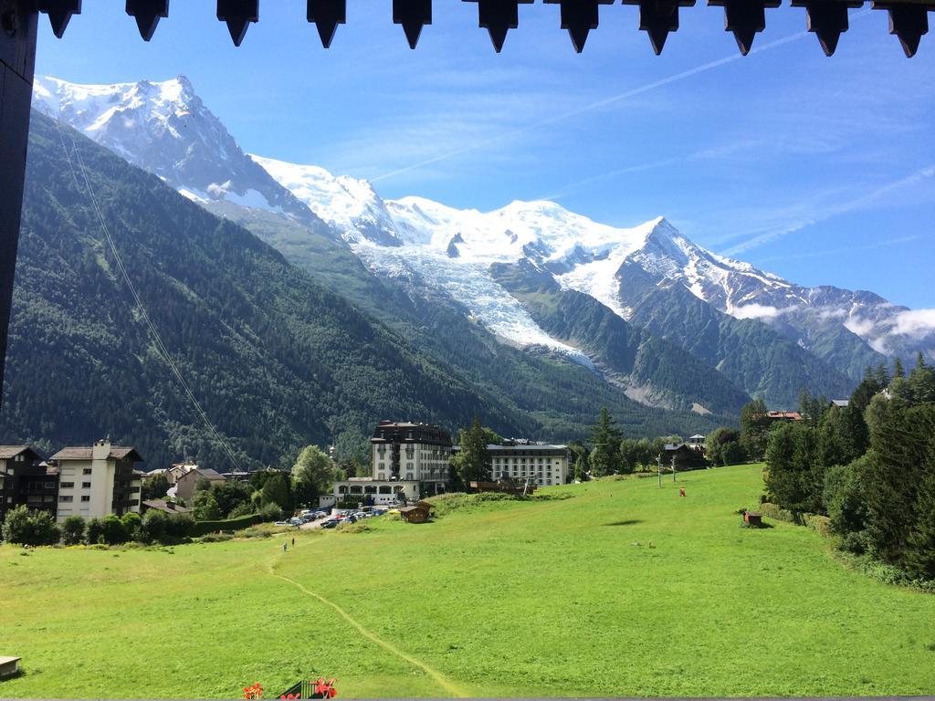 Terrasse Sur Le Mont Blanc Daire Chamonix Dış mekan fotoğraf